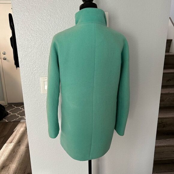 J crew mint turquoise city coat, worn a few times, in great condition - Picture 3 of 5